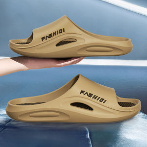 Mens Selipar Anti Slip Sandals for Men Soft Soled Indoor Home Slippers 2024 New Bathroom Sandals Mens Slippers男士拖鞋