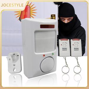 JOCESTYLE ระบบรักษาความปลอดภัย IR Infrared แบบไร้สาย พร้อมเสียงเตือน 106dB สำหรับประตูและการตรวจจับการเคลื่อนไหว