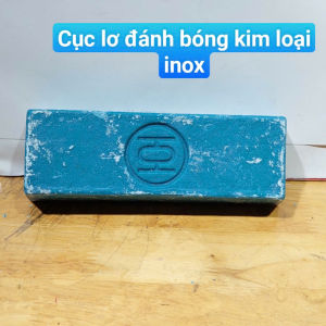 Sáp đánh bóng Xanh ( lơ đánh bóng )kim loại  inox  đồng nhôm (580 gam) cục lơ xanh đánh bóng - Cửa Hàng Nam