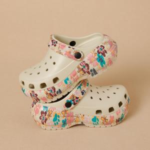 New butterfly flower Classic Clog Baotou slippers from the United States Shoes Footwear Walking Shoes Comfort for babae
