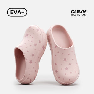Free Shipping ChefS Shoes New Spring/Summer Slip-On Mules Height-Increasing Thick-Soled Outdoor Waterproof Home Closed-Toe Sandals For Women