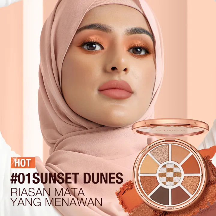 O.TWO.O%209%20Warna%20Eyeshadow%20Palette%20High%20Pigment%20Waterproof%20Long-Lasting%20Eye%20Shadow%20-%20Image%204