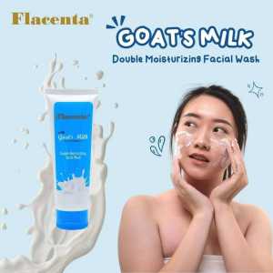 Sabun Cuci Muka Flacenta Goats Milk 100gr - Facial Foam Flacenta Goats Milk Memutihkan Wajah BPOM