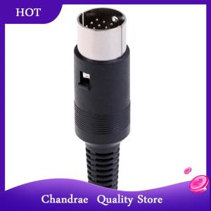 [Chandrae] Din plug 13 pin male inline audio adapter connector for st kenwood icom
