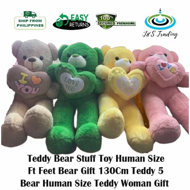 human size teddy bear lazada
