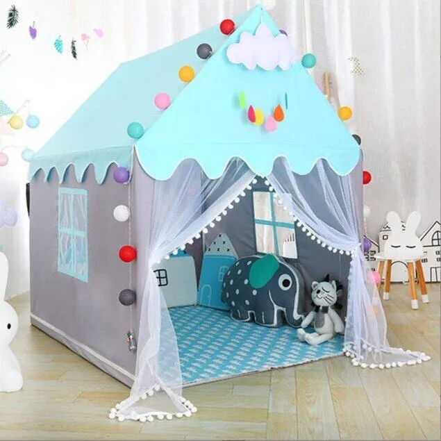 Baby Play Teepee Oversized Tent Indoor Outdoor Princess Tent