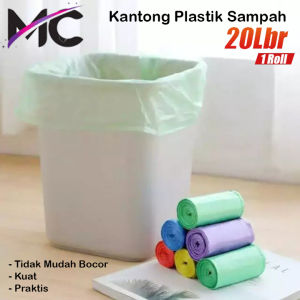 Plastik Sampah Roll Murah Isi 20 Pcs Praktis Kantong Tempat Sampah Serbaguna Ramah Lingkungan Kresek Refill Murah
