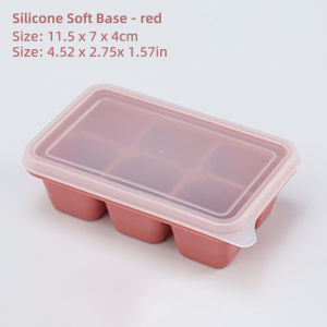 1pcs Ice cube mold Silica gel ice cube frozen Popsicle ice cube mold Ice Ice cube homemade DIY ice cube mold