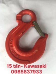 Móc cẩu tròn Kawasaki Nhật 15 tấn tại Máy NTT bảo hành dài hạn dùng móc buộc cẩu kéo an toàn hiệu quả
