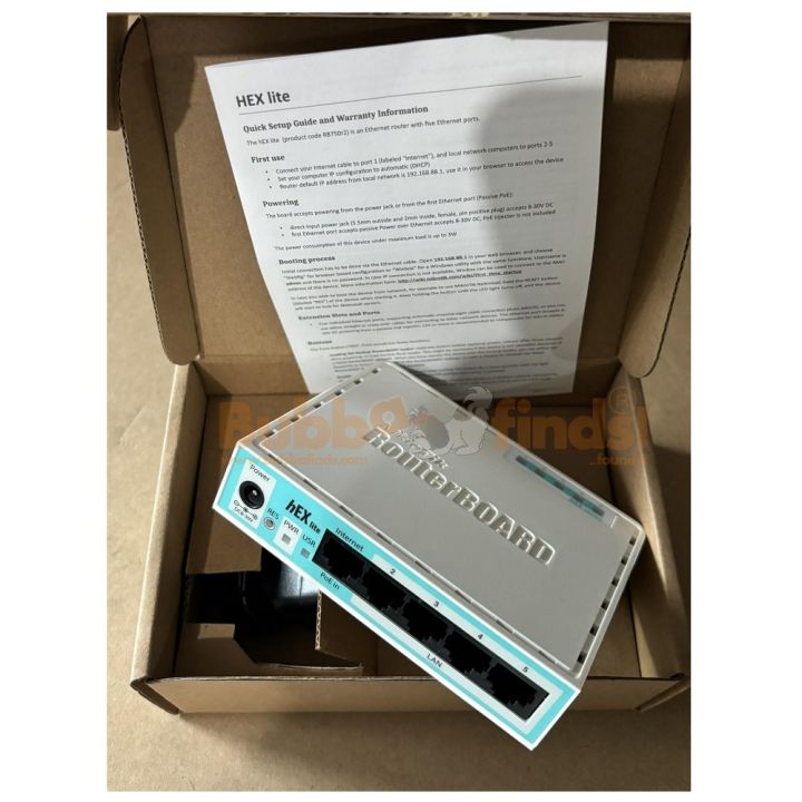 Mikrotik RB750r2 HEX LITE SOHO Router