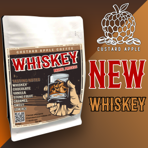 เมล็ดกาแฟคั่ว Whiskey Barrel process