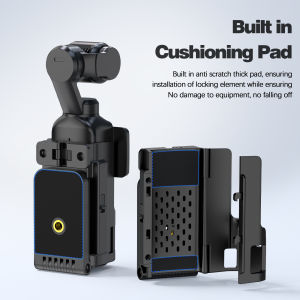 Magnetic Mount for DJI Osmo Pocket 4 Clip Holder Cycling/V-log/Tabletop Base Adjustment Camera Accessories Osmo Pocket 4