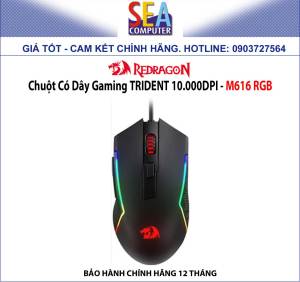 Chuột Redragon Có Dây Gaming TRIDENT 10.000DPI - M616 RGB
