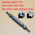 Sg Seller - Torx Screwdriver Bit T10, T15, T20 with 50, 100 & 150mm , Double Head T10, T15 & T20. 
