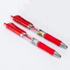 0.5mm ST Pen Tip Black Ink Color Student GEL Pens Ball Point Writing Stationery School Supplies Retractable Gel Pen0.5mm Carbon Press Bullet Head Neutral Water Pen black red blue ballpen wholesale