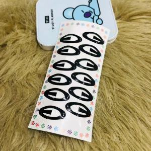 50PCS Fashion Candy Color Anti-Slip Bobby Pins Hairclips For Girls