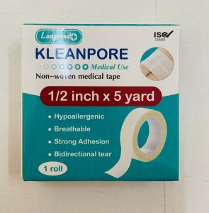เทปแต่งแผลชนิดใส Longmed Kleantrans และชนิดเยื่อกระดาษ  Longmed Kleanpore (เทปแต่งแผลชนิดใสและชนิดเยื่อกระดาษ) แบบ1ชิ้น