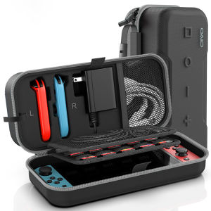 กระเป๋า Nintendo Switch2 / Switch OLED กระเป๋าใส่ EVA ความจุสูง กันน้ำและทนต่อการสึกหรอ กระเป๋าถือ สามารถวางแหล่งจ่ายไฟได้