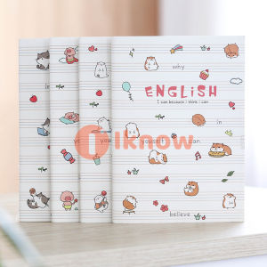 I Know B5 English notebook cute small fresh line notebook English notebook