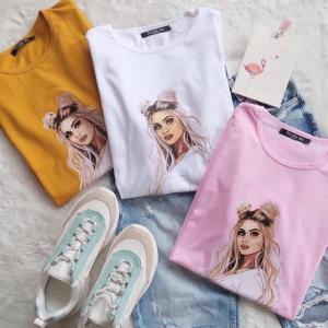 ELLIPSES.INC Tumblr Tee / T-Shirt / Kaos Wanita Lengan Panjang PRINCESS TOP