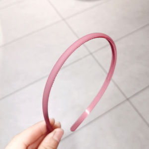 Gratis Semua - Bando Korea Polos Tipis Matte Full Color High Quality / Aksesoris Rambut Wanita /  Hairband Wanita / Bando Lidi