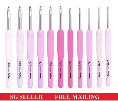 Tulip Etimo Rose Crochet Hook with Cushion Grip Knitting Needle DIY