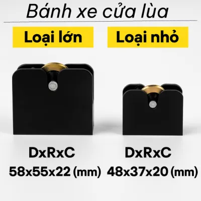 Bánh xe cửa lùa cửa sổ / Bánh xe cửa nhôm / Bánh xe cửa kính / Bánh xe cửa sắt