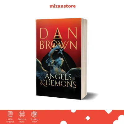 Novel Angels & Demons Republish - Dan Brown - Mizan
