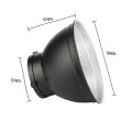 Hood Bowen Mountโคมกระจายแสง Reflector 120 องศา และ ผ้ากรองแสง เปลี่ยนสี สำหรับ ไฟ LED อุปกรณ์สตูดิโอ. 