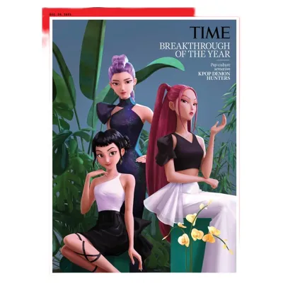 TIME Magazine December 29 2025 KPOP Demon Hunters