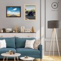 Homlly Easy Change Magnetic Picture Frames with Self Adhesive Backing. 