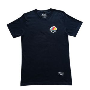 Anyway Kaos Pendek "Cloud Rain" Navy 524