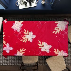 Taplak meja/Alas meja makan persegi panjang motif aesthetic estetic LP