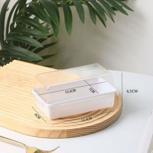 10 Pcs Mika Dessert Premium Mika Tray Sandwich Box Kotak Mika Roti Cake Dessert Box | Mika Kue Premium | Mika Sandwich Dessert