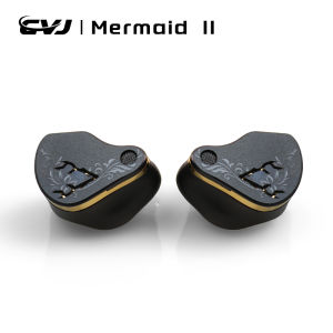 CVJ X R2E3 Mermaid 2 Earphone High Performance Dynamic Driver IEMs Interchangeable Cable in-Ear Headphone 0.78mm 2pin Detachable