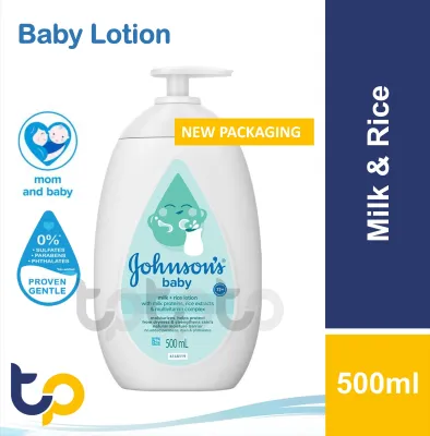 Johnsons Baby Cotton Touch Face & Body Lotion / Milk + Rice / Milk + Oats / Bedtime Lotion 500ml