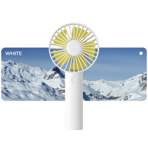 JISULIFE FA21 Portable Handheld Fan 2000mAh USB Rechargeable Mobile Small Cute Gift Desk Handheld Fan Portable Small Fan 3 Speeds USB Rechargeable Aesthetic Personal Fan Battery Operate for Outdoor Indoor Commute School Office Travel - VMI Direct