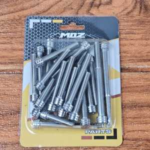 BAUT PROBOLT L MESIN BAK KANAN KIRI FULL STAINLESS TIGER MEGAPRO GL PRO MAX CB MERK MOS