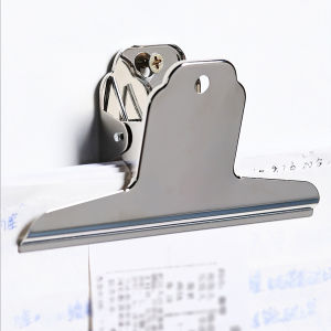 Kẹp giấy tài liệu ngải... inox 76 - 100mm - 125 mm - 145mm lò xo siêu bền cao cấp