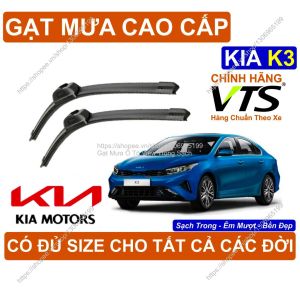 Gạt Mưa Kính Lái Cao Cấp KIA K3 Cặp G.ạt Mưa Kính Lái KIA K3 Có Đ.ủ Size Cho Các Đời Xe KIA K3