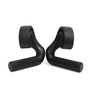 SHICA 1 Pair 45° Fitness Grip Handle Pull-up Hook Type Gym Sport Handle Fitness Equipment Muscle Building Weightlifting Grip Handle Gym