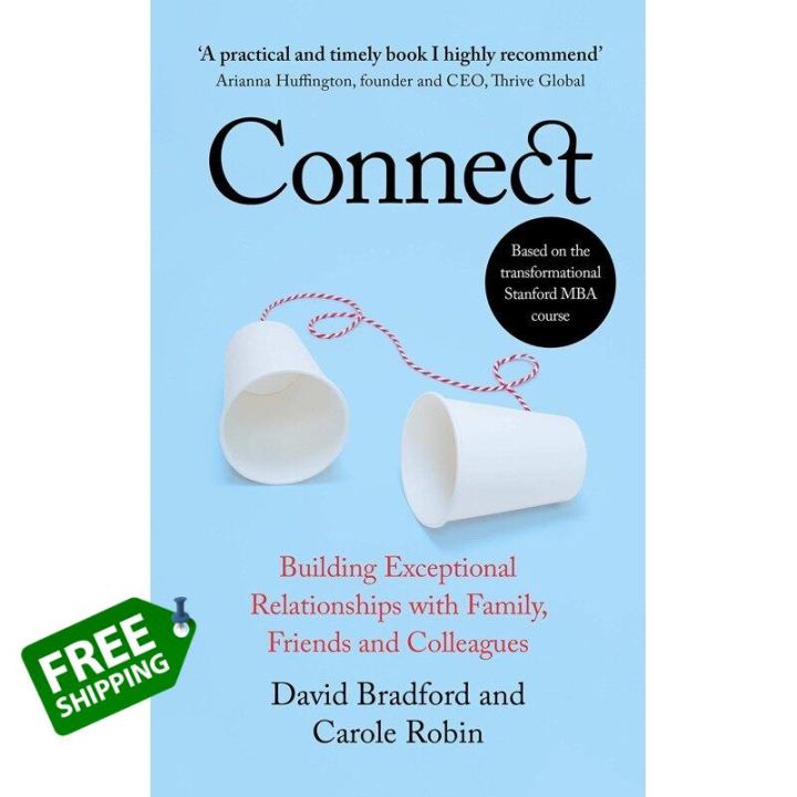 จัดส่งฟรี หนังสือภาษาอังกฤษ Connect: Building Exceptional Relationships with Family, Friends and Colleagues พร้อมส่ง