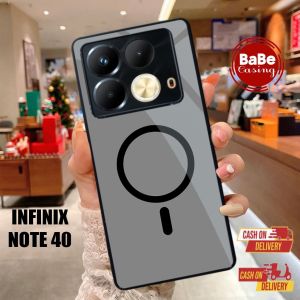 Casing Case Infinix Note 40 Terbaru Logo Bulet Casing Hardcase Softcase Glossy