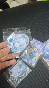6Pcs/Set Game Cartoon Cerydra gift Set HubRis504 collection toy Keychain badge LOMO Card Postcard Card sleeves gift