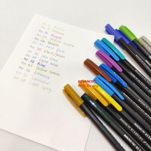 [CLEARANCE STOCK] BUNCHO HEXAPLUS FINELINER PEN 0.4MM (AVAILABLE IN VARIOUS COLOURS)