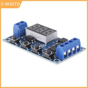【E-WOITD】 Buy 2 get 2% Qet DC 6-30V Dual MOS LED Digital Time Delay Relay Switch Module Circuit Board