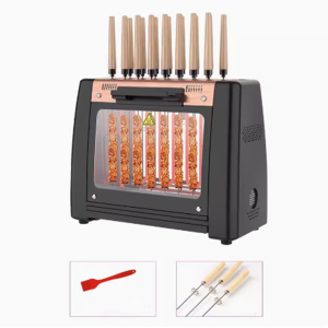 Automatic Rotary Kebab Machine Household Indoor Electric Oven Smokeless Barbecue Rack Smokeless Indoor Grill Grill Electric