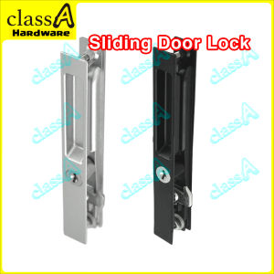 ClassAHW Sliding Glass Door Hook Lock Silver Black Pintu Kaca Tarik
