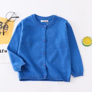 Cozy Kids Cardigan Sweater Knitted Cotton