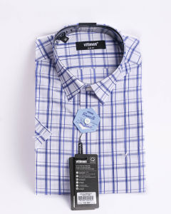 Áo sơ mi nam Vitimen ngắn tay form Slim fit